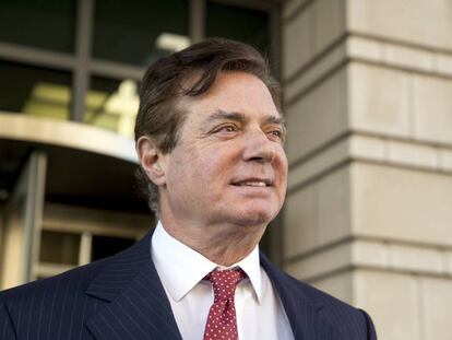 O ex-chefe de campanha de Trump, Paul Manafort.