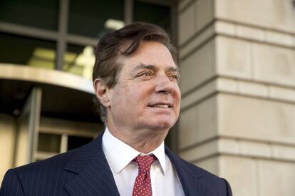 O ex-chefe de campanha de Trump, Paul Manafort.