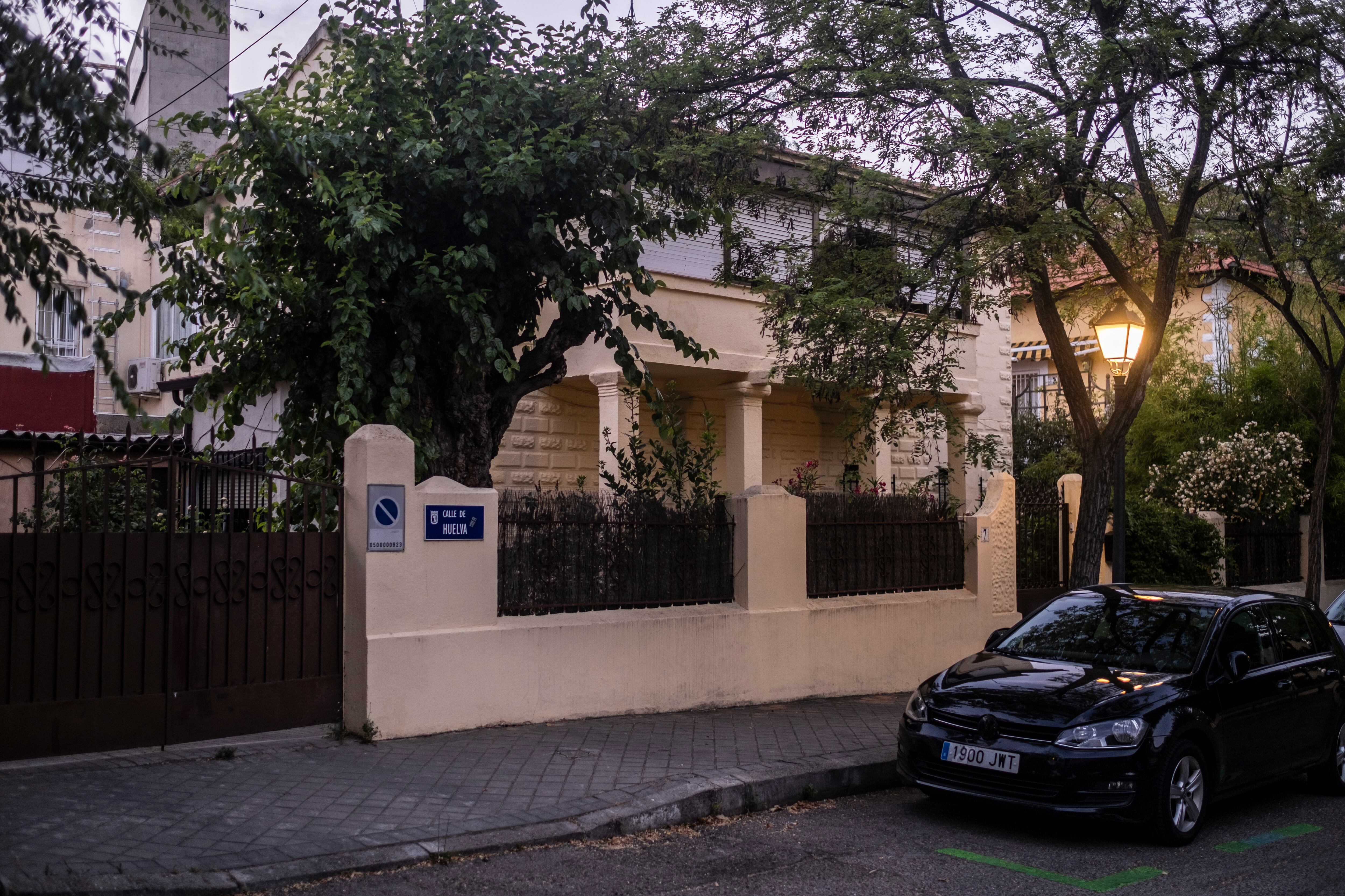 Una vivienda en la colonia Jardín de la Rosa, en Chamartín. 