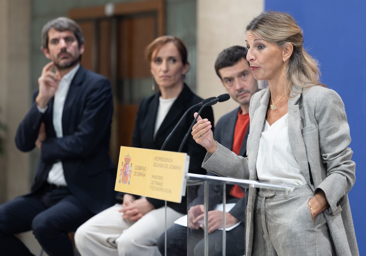 Yolanda Díaz multiplica su actividad para recuperar la iniciativa tras la caída de la reducción de jornada
