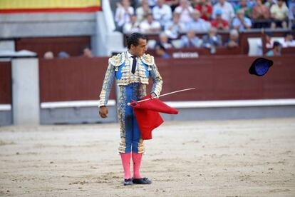 Fandi&ntilde;o, el pasado 29 de mayo, en la plaza de Las Ventas.