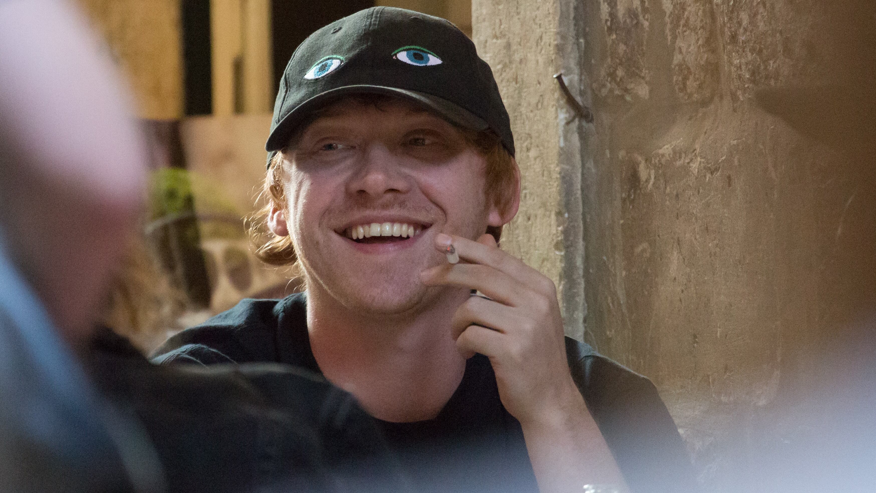 El actor Rupert Grint en Dubrovnik, Croacia, en 2017.