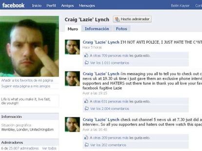 Imagen de Craig Lynch en Facebook.
