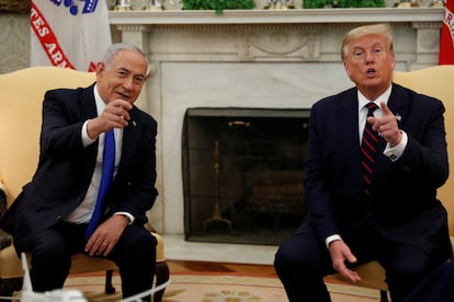 Netanyahu y Trump, en la Casa Blanca en septiembre de 2020.