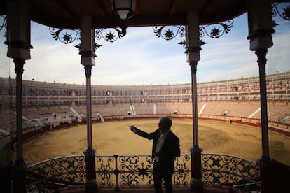 Vista de la plaza desde el palco presidencial.