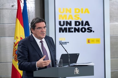 El ministro de Seguridad Social, José Luis Escrivá