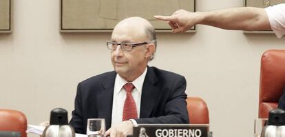 El ministre d'Hisenda, Cristóbal Montoro.