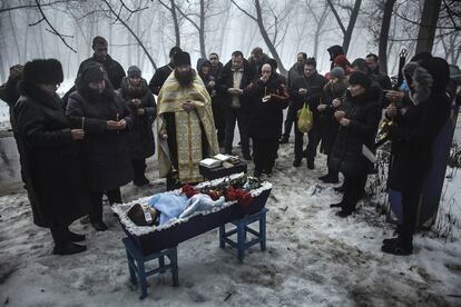 Funeral (Donetsk. Enero, 2015).