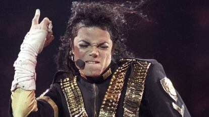 Michael Jackson, en Sao Paulo en 1993.