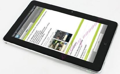 Esta tableta de Archos también funciona con el sistema operativo de Google, Android, versión 2.1.  Flytouch 2 (x220) incluye navegador GPS y cámara web. Está disponible en la tienda Amazon.com por 189,99 dólares (unos 132 euros).