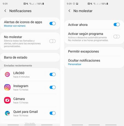 Bloquea notificaciones al conducir en tu Android.