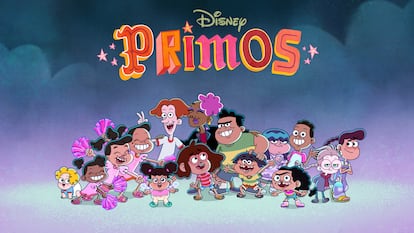 Imagen promocional de la serie animada 'Primos'