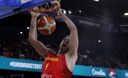 Pau Gasol in action against Croatia.