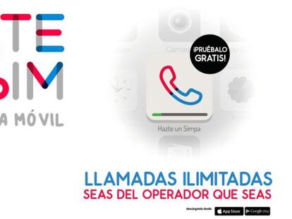 Llama gratis y de forma ilimitada con tu teléfono con Hazte un Simpa