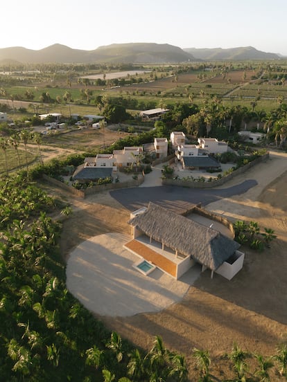 Vista aérea de Proyecto Palmita, en Baja California Sur (México).