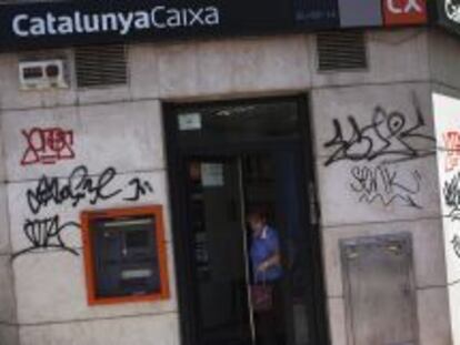 Sucursal de Catalunya Caixa, una de las entidades nacionalizadas.