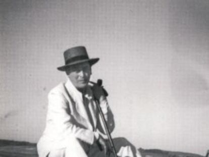 Francesc Trabal, a Xile, el 1940.