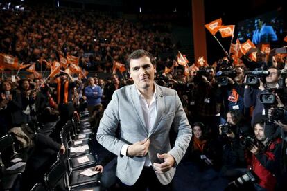 El líder de Ciudadanos, Albert Rivera.