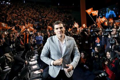 El l&iacute;der de Ciudadanos, Albert Rivera. 