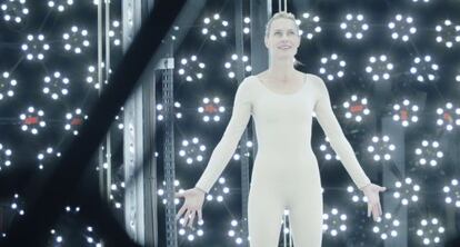 Robin Wright em uma sequência de 'O Congresso Futurista', de Ari Folman.