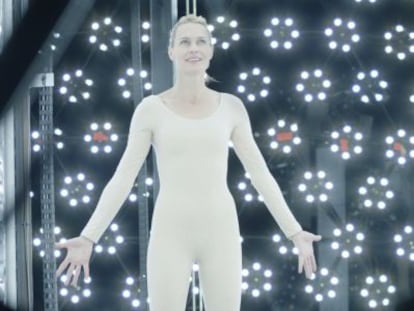 Robin Wright em uma sequência de 'O Congresso Futurista', de Ari Folman.