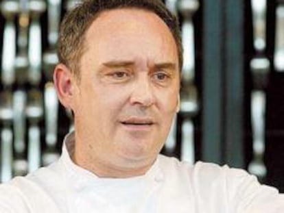 El chef Ferran Adriá