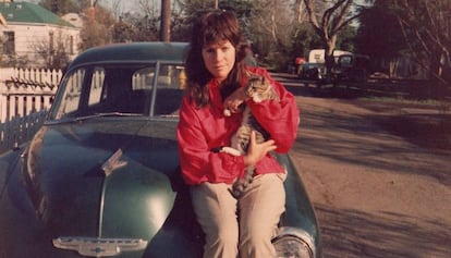 Jan Kerouac, fotografiada por su hermano, en Eugene, en 1983.