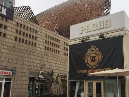 La discoteca Pachá a Barcelona, aquest matí.