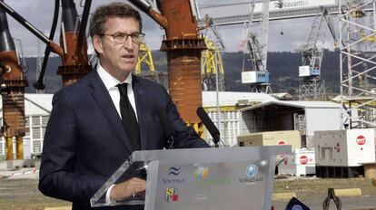 El presidente de la Xunta de Galicia, Alberto Núñez Feijóo.