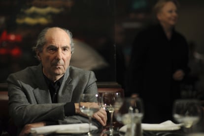 El escritor Philip Roth