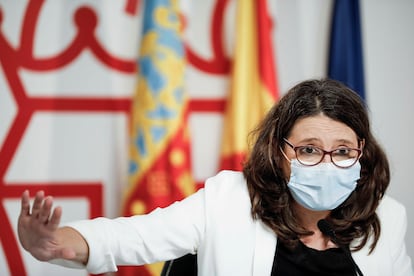 La vicepresidenta del Gobierno valenciano, Mónica Oltra, en una imagen de archivo.