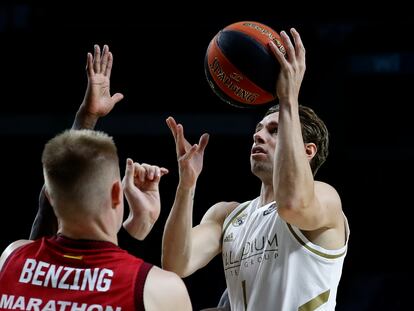 Fabien Causeur, ante el Zaragoza. acbphoto