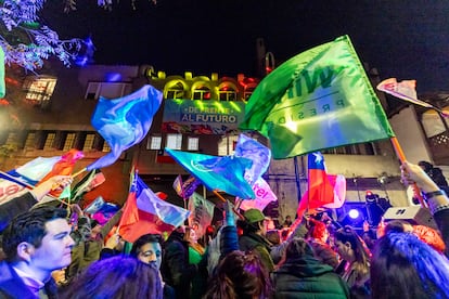 El acto masivo ocurrió en calle Esmeralda, en el centro de Santiago, Chile.