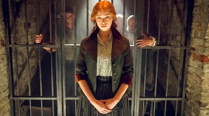 Actriz de la serie La casa Guinness de Netflix