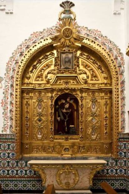 Capilla de San El&iacute;as en el monasterio que las carmelitas descalzas en Sanl&uacute;car la Mayor (Sevilla).
 