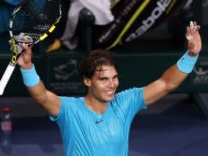 Rafael Nadal, en el Masters de Par&iacute;s.