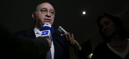 El ministro del Interior, Jorge Fernández Díaz.