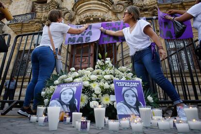 Protestas contra el feminicidio de Luz Raquel Padilla