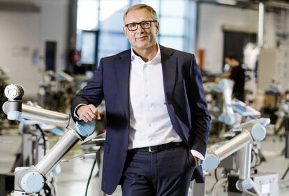 J&uuml;rgen von Hollen, presidente de Universal Robots.