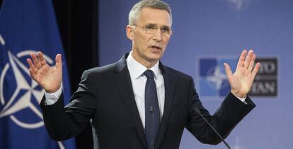 Jens Stoltenberg presenta el informe anual de la OTAN.