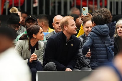 Príncipe Enrique y Meghan Markle en Acción de Gracias