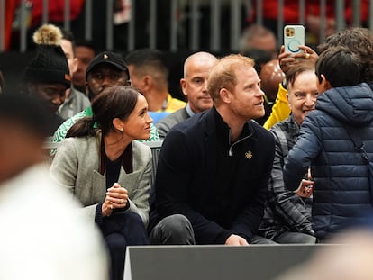 Príncipe Enrique y Meghan Markle en Acción de Gracias