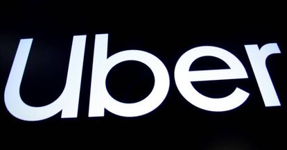 Logotipo de Uber.