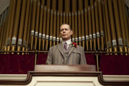 Escena de<i> Boardwalk Empire</i>, con Steve Buscemi en el personaje de Nucky Thompson.