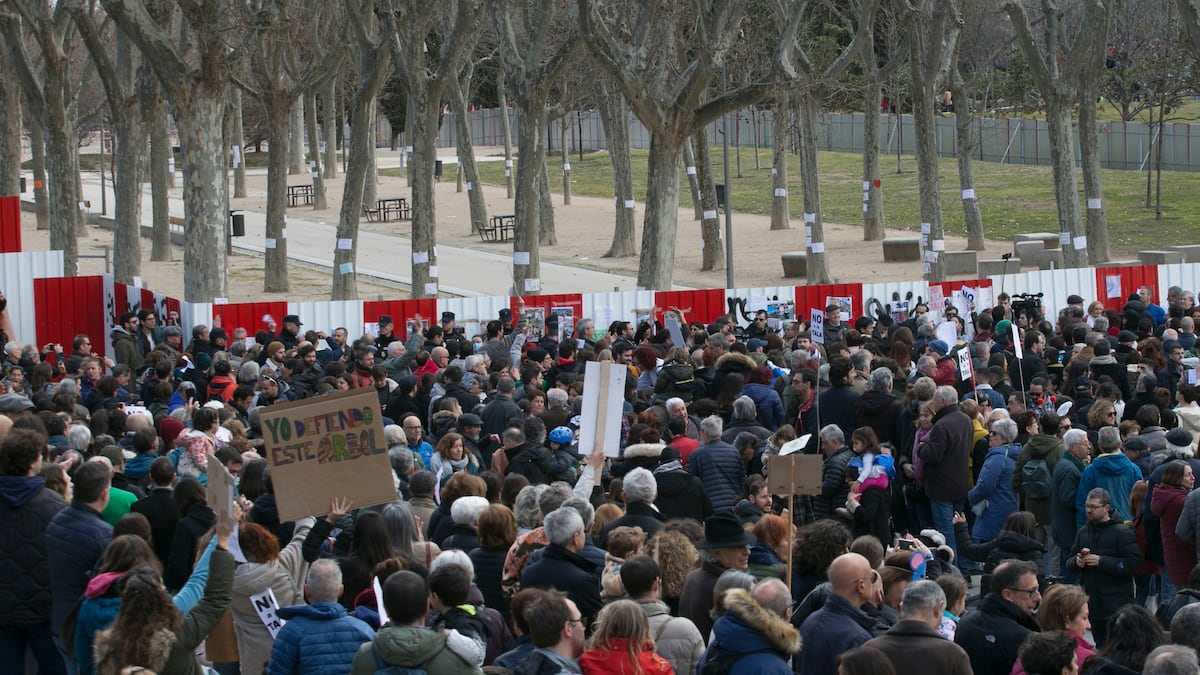 Ayuso rectifica y paraliza la tala de árboles en el parque de Madrid ...