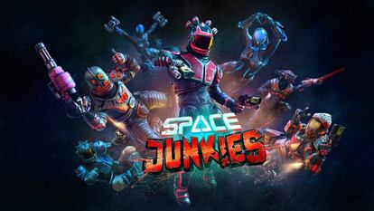Arte conceptual del videojuego de realidad virtual 'Space junkies'.
