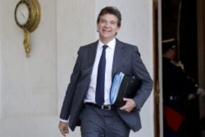 El ministro franc&eacute;s de Econom&iacute;a, Arnaud Montebourg. 