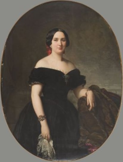 'Retrato de Amelia de Vilanova y Nadal', de Federico Madrazo.