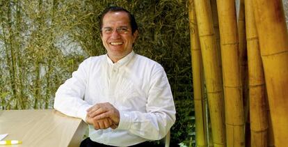 El ministro de Exteriores de Ecuador, Ricardo Patiño, en Madrid.