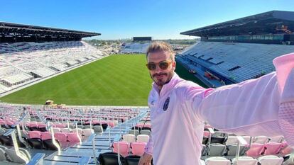 David Beckham, en el Al Lang Stadium, en Florida (EE UU), el pasado febrero.